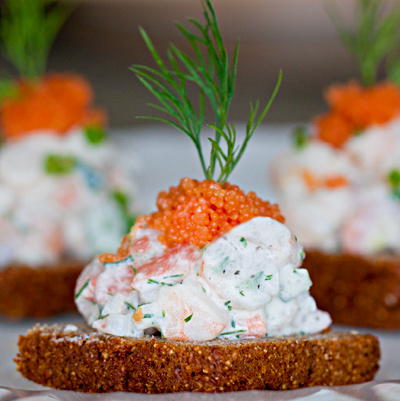 Toast Skagen